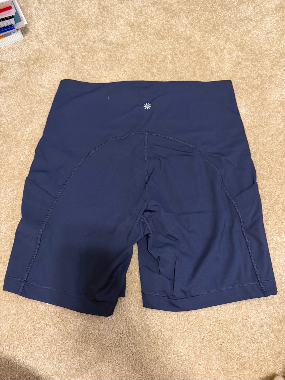 NWOT Athleta Ultimate Stash Pocket 7” Bike Shorts
